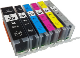 ראש דיו אדום תואם Canon CLI-571 MXL (700 דפים)