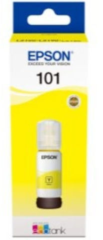 ראש דיו צהוב מקורי 101 EcoTank Yellow ink bottle C13T03V44A EPSON