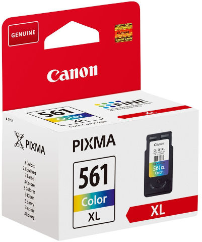 ראש דיו צבעוני מקורי CANON CL561XL