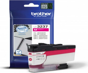 ראש דיו אדום מקורי Brother LC3237M (1,500 דפים)