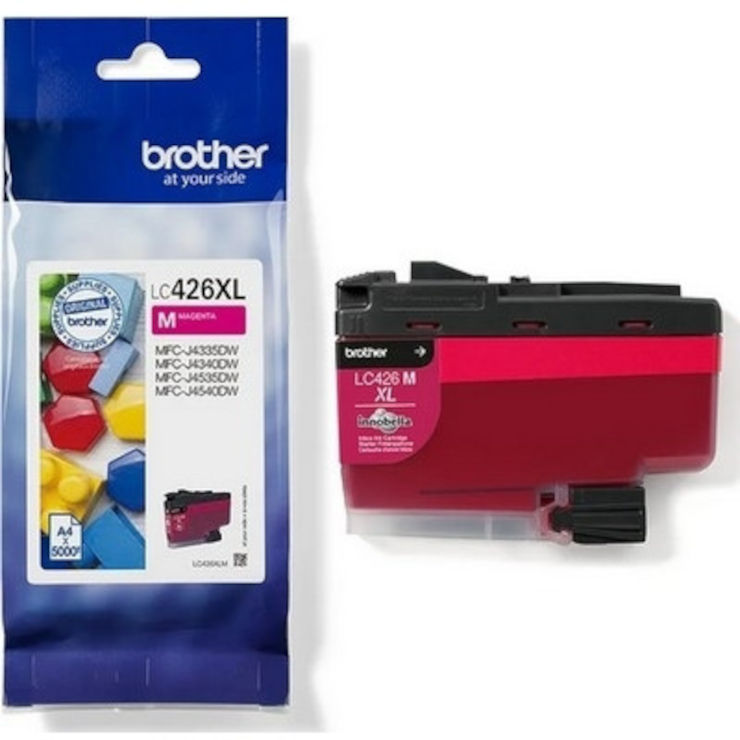 ראש דיו אדום מקורי Brother LC426XLM