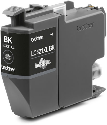 ראש דיו שחור מקורי Brother LC421XLBK