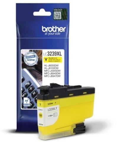 ראש דיו צהוב מקורי Brother LC3239XLY