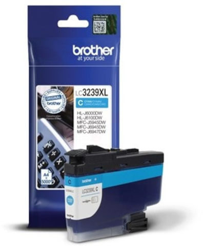 ראש דיו כחול מקורי Brother LC3239XLC