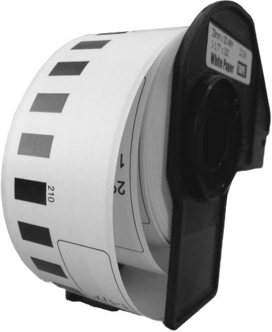 מדבקות תואם BROTHER DK-22210 סרט רציף