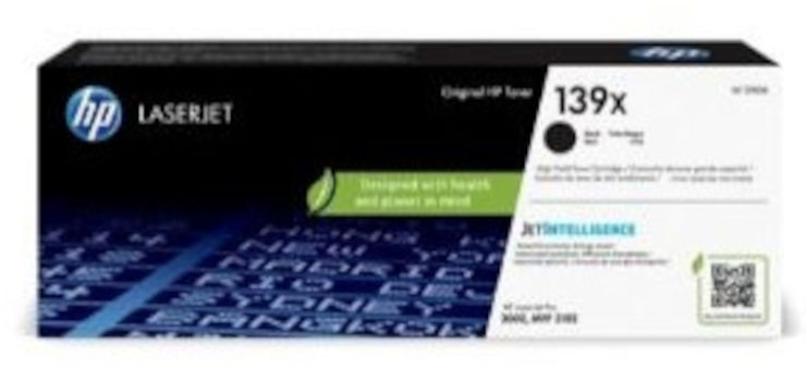 טונר שחור מקורי HP 139X W1390X 4K