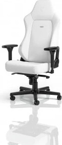 כסא גיימינג Noblechairs HERO Gaming Chair White Edition NBL-HRO-PU-WED