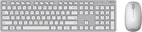 מקלדת ועכבר Asus W5000 שחור/לבן
