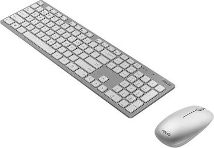 מקלדת ועכבר Asus W5000 שחור/לבן