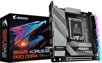 לוח אם Gigabyte B660I AORUS PRO DDR4 צבע שחור
