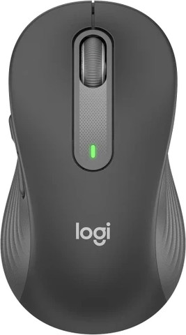 עכבר אלחוטי Logitech Signature M650 - צבע גרפיט - גודל Large