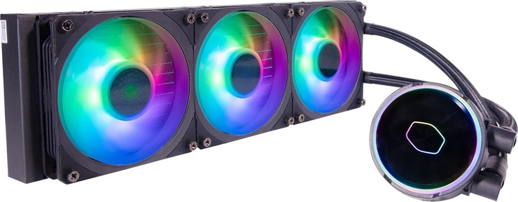 קולרים נוזליים Cooler Master PL360 Flux צבע שחור