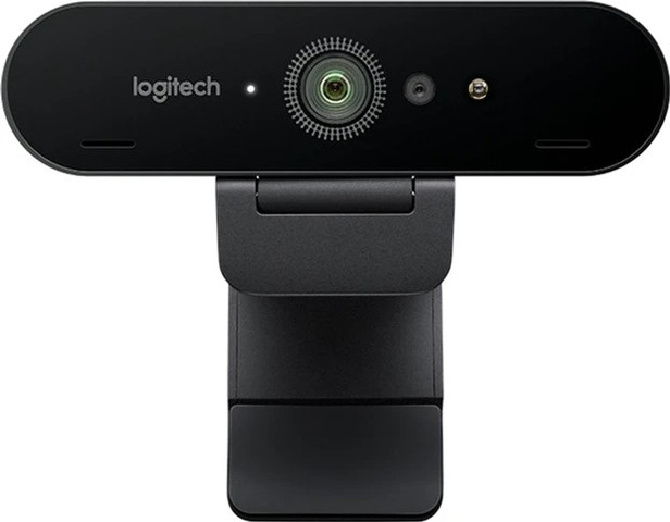 מצלמת רשת Logitech BRIO ULTRA HD PRO בצבע שחור