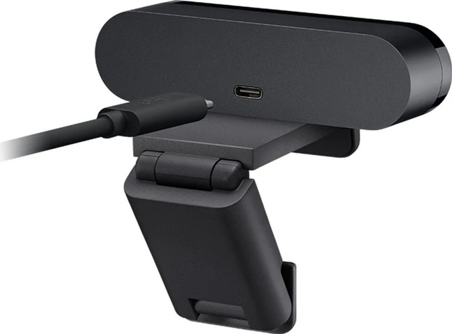 מצלמת רשת Logitech BRIO ULTRA HD PRO בצבע שחור