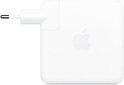 מטען USB-C 96W של Apple דגם MX0J2ZM/A בצבע לבן
