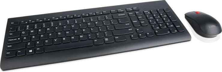 מקלדת ועכבר אלחוטיים Lenovo Essential Wireless Keyboard and Mouse Combo
