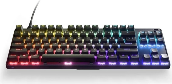 SteelSeries מקלדת גיימינג מקצועית Apex 9 TKL US