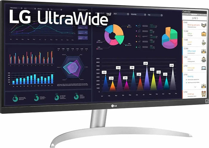 LG 29" 29WQ600-W 29'' UltraWide FHD HDR10 AMD FreeSync™ IPS Monitor with USB Type-C