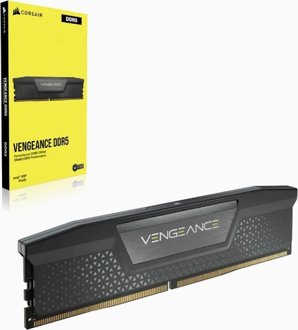 זיכרון Corsair Vengeance DDR5 64GB (32GBx2) בצבע RGB
