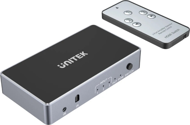 Unitek 4K HDMI Switch 3 In 1 Out V1111A