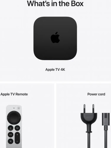 סטרימר Apple TV 4K 64GB WiFi 3rd Gen 2022 אפל