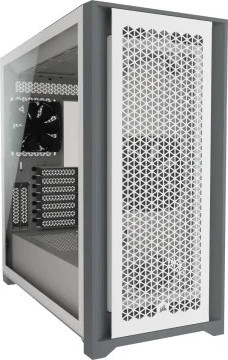 קייס Corsair 5000D RGB Airflow בצבע לבן CC-9011243-WW