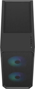 מארז מחשב Fractal Design Focus 2 RGB צבע שחור עם טינט שקוף FD-C-FOC2A-03