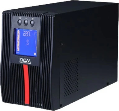 אל פסק Powercom Macan 1000VA MAC-1000 בצבע שחור