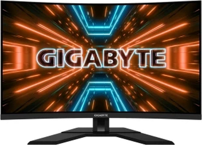 מסך מחשב לגיימינג Gigabyte M32UC בצבע שחור