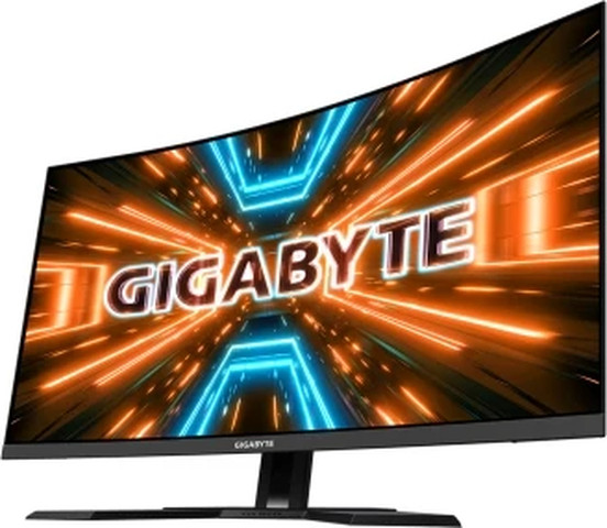 מסך מחשב לגיימינג Gigabyte M32UC בצבע שחור