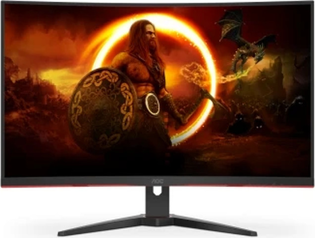 מסך מחשב לגיימינג AOC CQ32G2SE-BK בגודל 31.5 אינצ'
