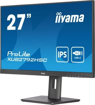 מסך מחשב IIYAMA 27" ProLite FHD צבע שחור