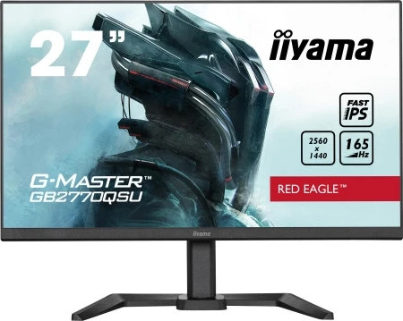 מסך מחשב לגיימינג IIYAMA 27" GB2770QSU-B5 בצבע אדום