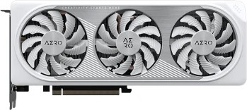 כרטיס מסך Gigabyte GeForce RTX 4060Ti GV-N406TAERO OC-8GD בצבע שחור