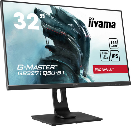 מסך גיימינג IIYAMA 32" WQHD 165Hz 1ms G-Master Gaming IPS Monitor GB3271QSU-B1