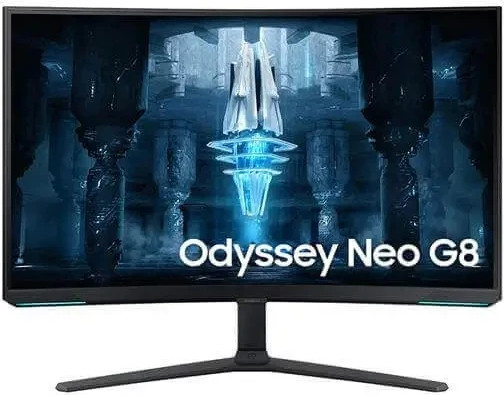 Samsung מסך גיימינג מתקדם בטכנולוגית מיני לד  "31.5,רזולוציה 4K UHD וקצב רענון 240Hz S32BG850NP