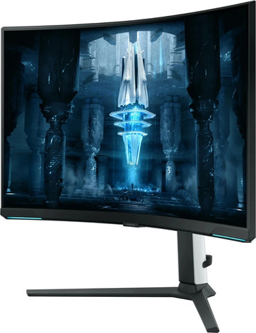 Samsung מסך גיימינג מתקדם בטכנולוגית מיני לד  "31.5,רזולוציה 4K UHD וקצב רענון 240Hz S32BG850NP