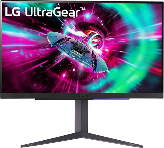 מסך מחשב LG 27" 27GR93U-B UltraGear™ UHD Gaming Monitor with 144Hz Refresh Rate