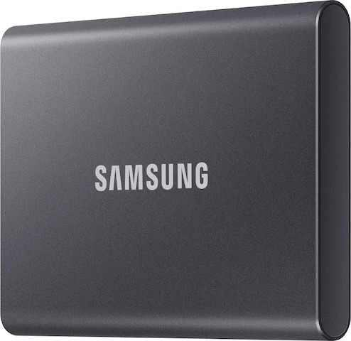 כונן קשיח SSD חיצוני Samsung Portable SSD T7 USB 3.2 MU-PC2T0T/WW - נפח 2TB - צבע אפור