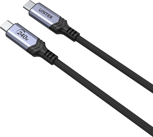 כבל UNITEK USB-C Power Delivery 3.1 Charging Cable 2m