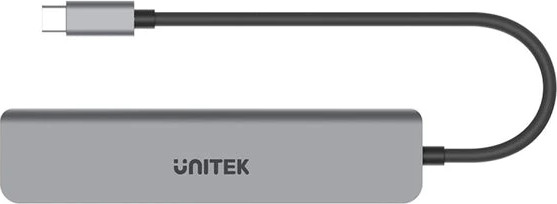 תחנת עגינה UNITEK uHUB S7+ 7-in-1 USB-C 5Gbps Hub with 4K HDMI and 100W Power Delivery
