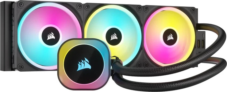 מערכת קירור מים למעבד Corsair iCUE LINK H150i RGB AIO 360mm Liquid CPU Cooler CW-9061003-WW