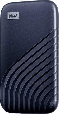 כונן SSD חיצוני נייד Western Digital My Passport 2TB USB 3.2 - צבע כחול