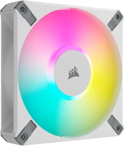 מאוורר Corsair iCUE AF120 RGB ELITE 120mm PWM White Fan CO-9050157-WW