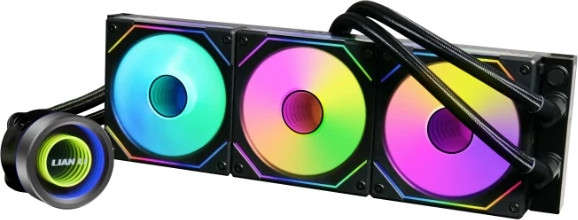 קירור מים למעבד Lian-Li Galahad II Trinity 360mm Liquid Cooler Black GA2T36B