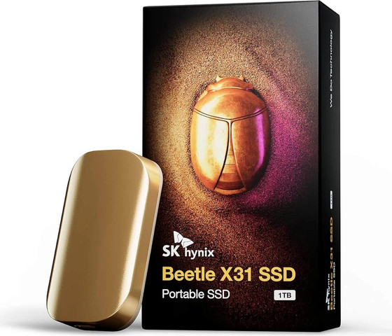 כונן חיצוני Hynix Portable SSD Beetle X31 1.0TB USB-C 3.2 Gen2 SKHPU3-001T-S1CG00