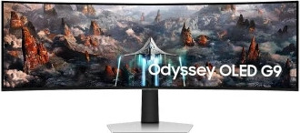 מסך מחשב Samsung 49" DQHD 240Hz 0.03ms OLED Gaming Curved Monitor S49CG934SU