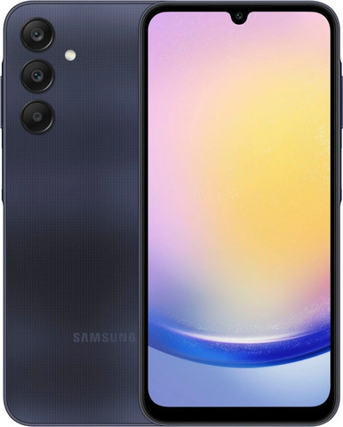טלפון סלולרי Samsung Galaxy A25 5G SM-A256 128GB 6GB RAM בצבע כחול שחור