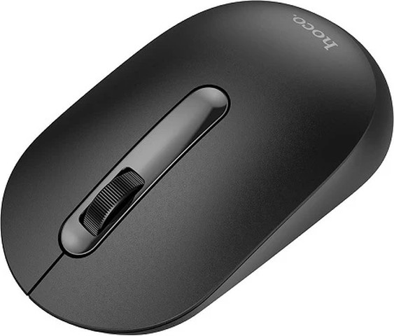 עכבר אלחוטי Hoco GM14B Wireless Mouse Platinum 2.4GHz