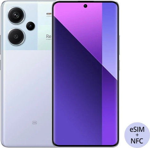 טלפון סלולרי Xiaomi Redmi Note 13 Pro Plus 512GB 12GB RAM בצבע סגול - שנתיים